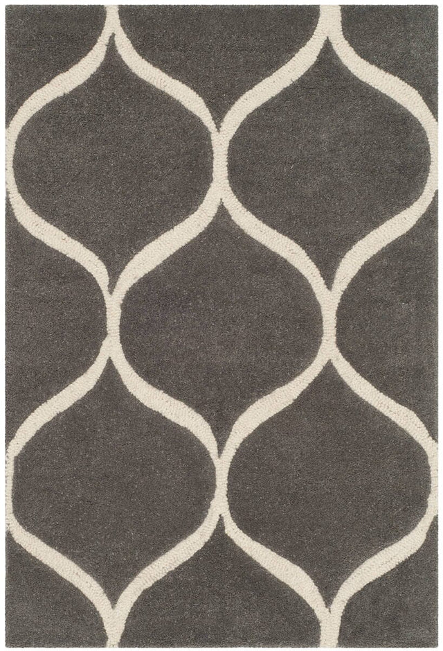 Safavieh Cambridge Cam730D Dark Grey / Ivory Rugs - Safavieh - cam730d - 6r