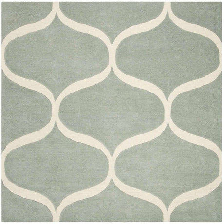 Safavieh Cambridge Cam730G Grey / Ivory Rugs - Safavieh - cam730g - 6sq