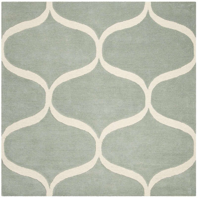 Safavieh Cambridge Cam730G Grey / Ivory Rugs - Safavieh - cam730g - 6sq