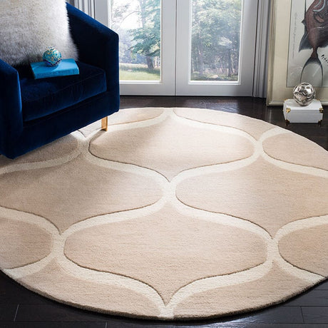 Safavieh Cambridge Cam730J Light Beige / Ivory Rugs - Safavieh - cam730j - 6sq