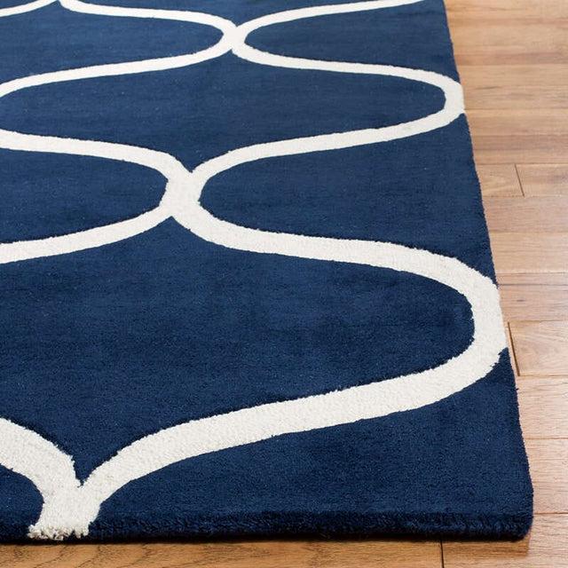 Safavieh Cambridge Cam730M Dark Blue / Ivory Rugs - Safavieh - cam730m - 2