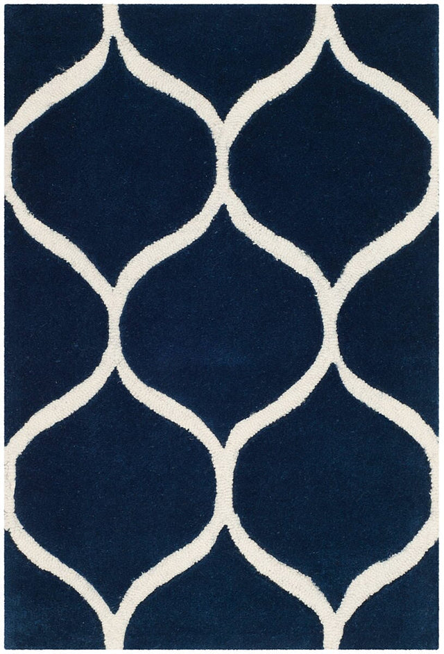 Safavieh Cambridge Cam730M Dark Blue / Ivory Rugs - Safavieh - cam730m - 6r