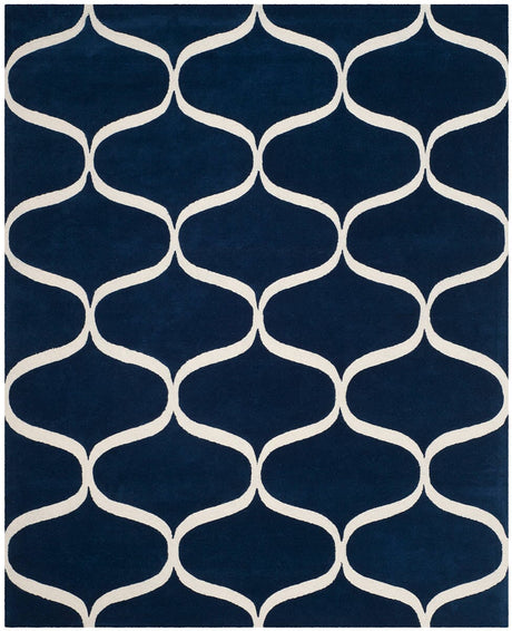 Safavieh Cambridge Cam730M Dark Blue / Ivory Rugs - Safavieh - cam730m - 6r