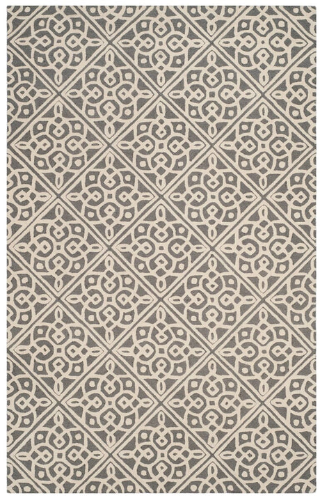 Safavieh Cambridge Cam731D Dark Grey / Ivory Rugs - Safavieh - cam731d - 2