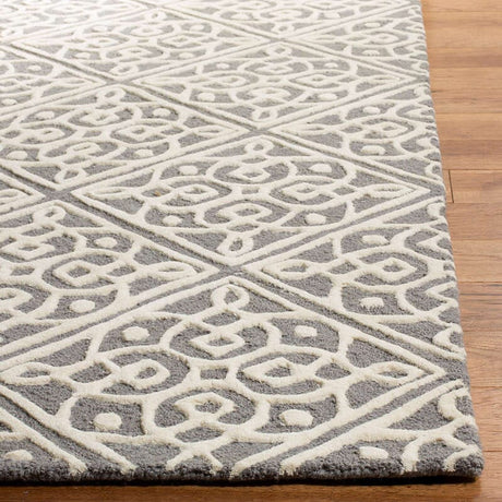 Safavieh Cambridge Cam731D Dark Grey / Ivory Rugs - Safavieh - cam731d - 2