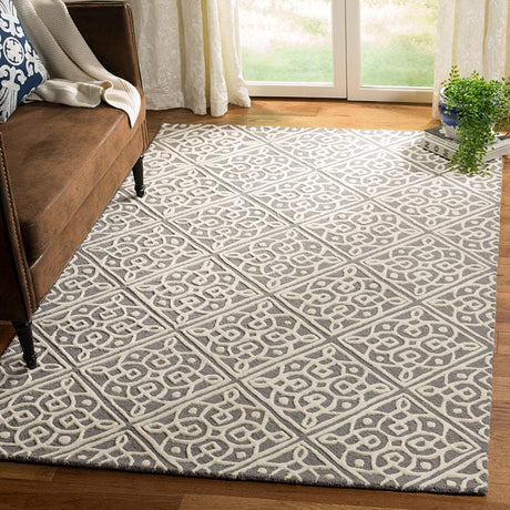 Safavieh Cambridge Cam731D Dark Grey / Ivory Rugs - Safavieh - cam731d - 2