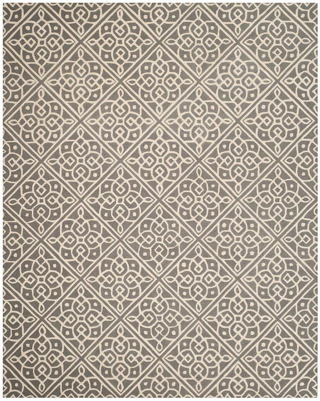 Safavieh Cambridge Cam731D Dark Grey / Ivory Rugs - Safavieh - cam731d - 6r