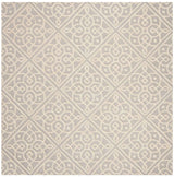 Safavieh Cambridge Cam731G Light Grey / Ivory Rugs - Safavieh - cam731g - 6sq