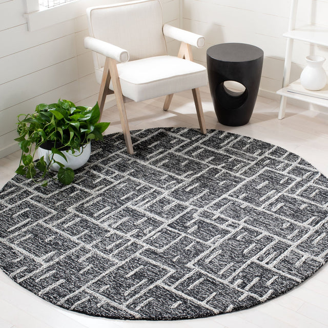 Safavieh Cambridge Cam733Z Black/Ivory Rugs - Safavieh - cam733z - 6r