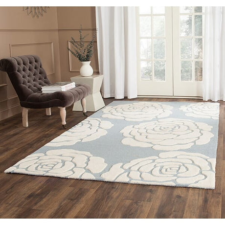 Safavieh Cambridge Cam782B Blue / Ivory Rugs - Safavieh - cam782b - 2