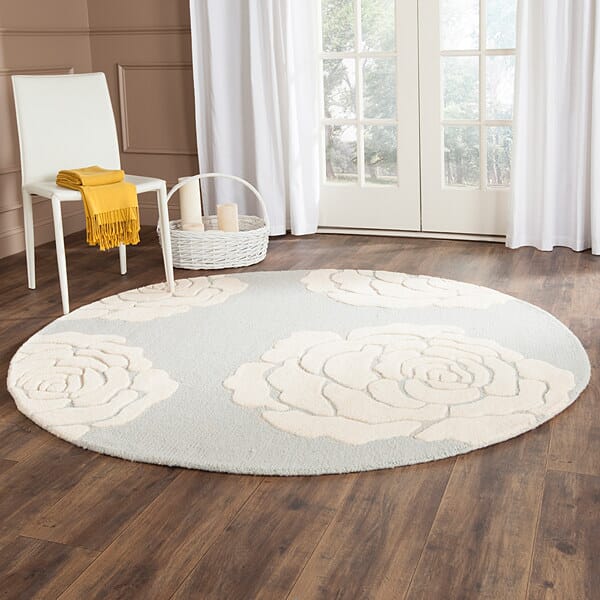 Safavieh Cambridge Cam782G Grey / Ivory Rugs - Safavieh - cam782g - 6sq