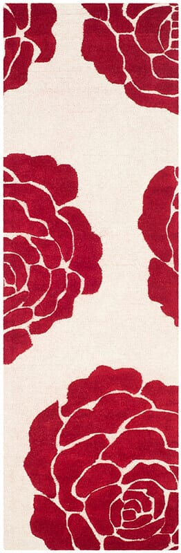 Safavieh Cambridge Cam782I Ivory / Red Rugs - Safavieh - cam782i - 28