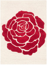 Safavieh Cambridge Cam782I Ivory / Red Rugs - Safavieh - cam782i - 6r