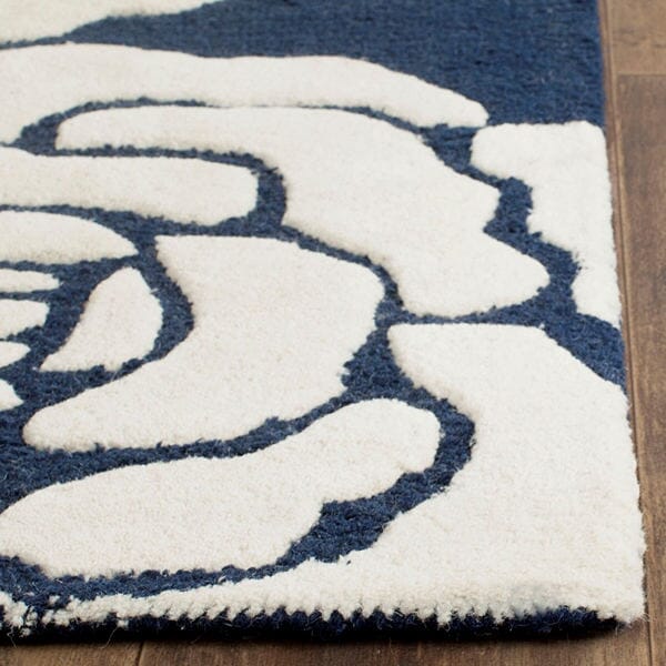 Safavieh Cambridge Cam782M Navy / Ivory Rugs - Safavieh - cam782m - 2