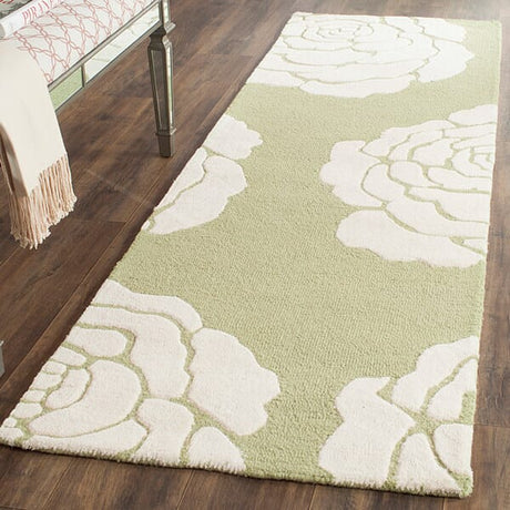 Safavieh Cambridge Cam782N Lime / Ivory Rugs - Safavieh - cam782n - 6sq