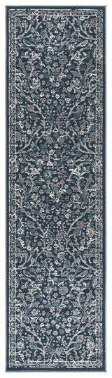 Safavieh Cameron 2'-2" x 8'-0" Rug in Blue / Ivory