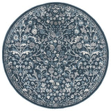 Safavieh Cameron 6'-7" x 6'-7" Rug in Blue / Ivory