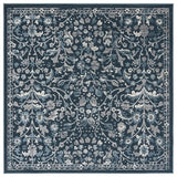 Safavieh Cameron 6'-7" x 6'-7" Rug in Blue / Ivory