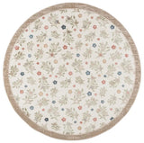 Safavieh Cameron 6'-7" x 6'-7" Rug in Ivory / Beige Green