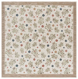 Safavieh Cameron 6'-7" x 6'-7" Rug in Ivory / Beige Green