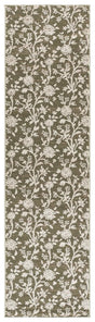 Safavieh Cameron 2'-2" x 8'-0" Rug in Green / Ivory