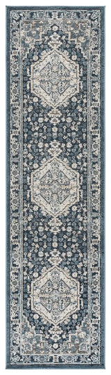 Safavieh Cameron 2'-2" x 8'-0" Rug in Blue / Grey