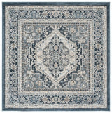 Safavieh Cameron 6'-7" x 6'-7" Rug in Blue / Grey