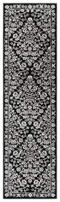 Safavieh Cameron 2'-2" x 8'-0" Rug in Black / Ivory