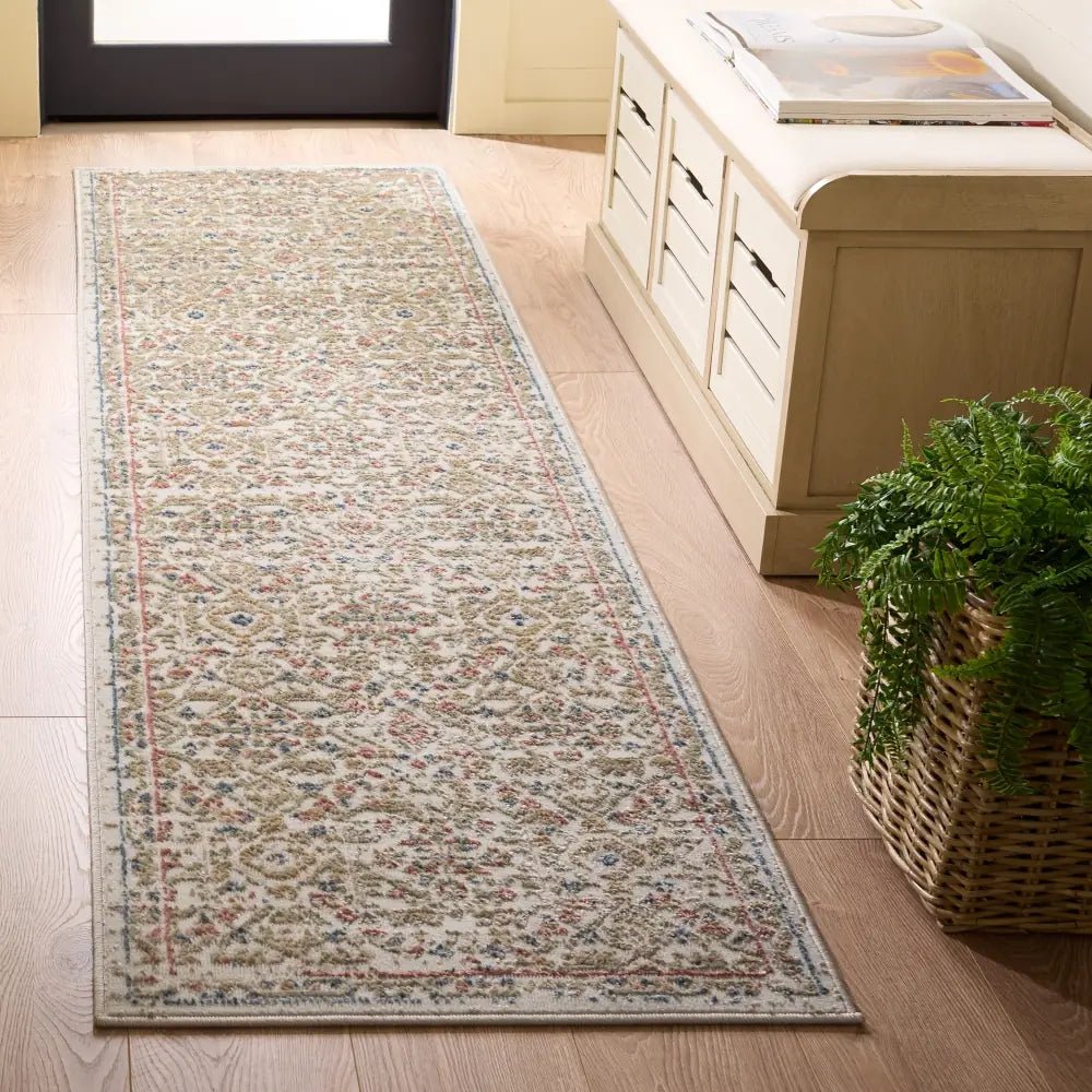 Safavieh Cameron 2'-2" x 8'-0" Rug in Ivory / Multi