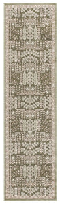 Safavieh Cameron 2'-2" x 8'-0" Rug in Green / Ivory