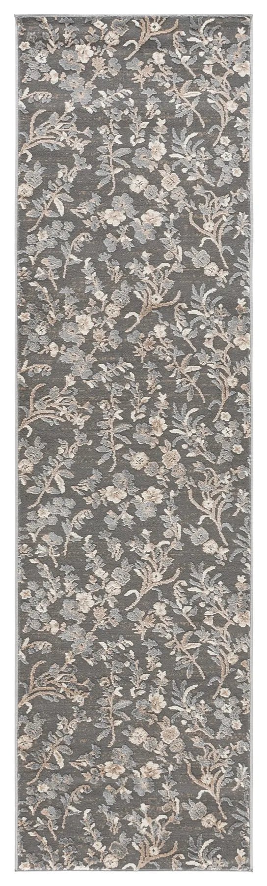 Safavieh Cameron 2'-2" x 8'-0" Rug in Grey / Ivory Beige