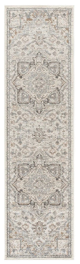 Safavieh Cameron 2'-2" x 8'-0" Rug in Grey / Ivory Beige