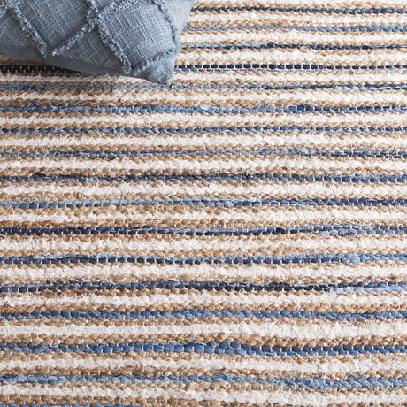 Safavieh Cape Cod Cap151M Natural/Blue Rug - Safavieh - cap151m - 3