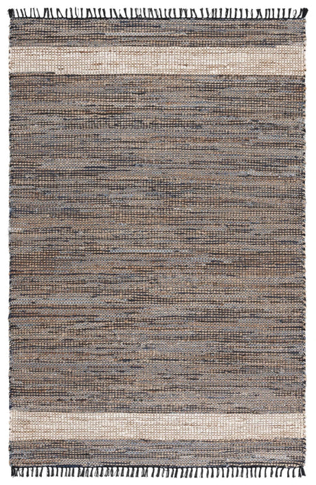 Safavieh Cape Cod 4'-0" x 6'-0" Rug in Navy / Beige