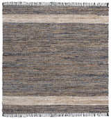 Safavieh Cape Cod 6'-0" x 6'-0" Rug in Navy / Beige