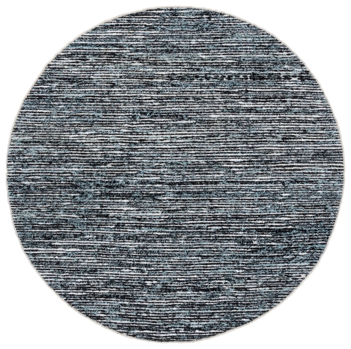 Safavieh Cape Cod 6'-0" x 6'-0" Rug in Light Blue / Black