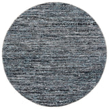 Safavieh Cape Cod 6'-0" x 6'-0" Rug in Light Blue / Black