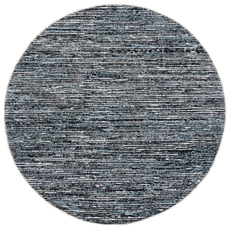 Safavieh Cape Cod 6'-0" x 6'-0" Rug in Light Blue / Black
