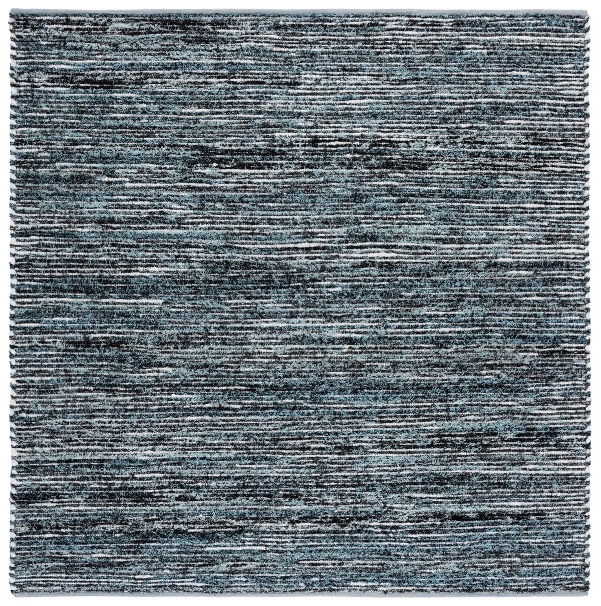 Safavieh Cape Cod 6'-0" x 6'-0" Rug in Light Blue / Black