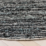 Safavieh Cape Cod 6'-0" x 6'-0" Rug in Light Blue / Black