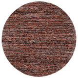 Safavieh Cape Cod 6'-0" x 6'-0" Rug in Orange / Black