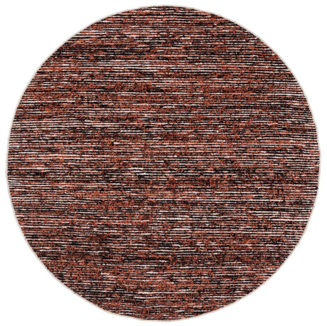 Safavieh Cape Cod 6'-0" x 6'-0" Rug in Orange / Black