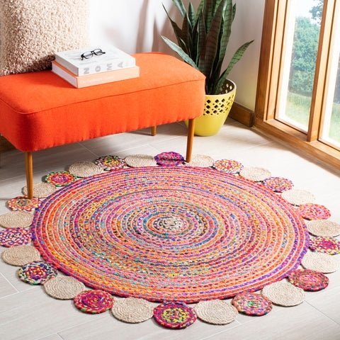 Safavieh Cape Cod Cap201A Red/Multi Rug - Safavieh - cap201a - 3