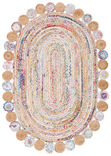 Safavieh Cape Cod Cap201B Beige/Multi Rug - Safavieh - cap201b - 5ov