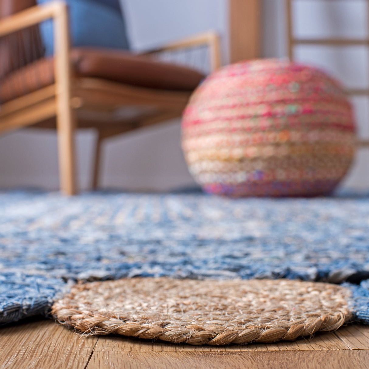 Safavieh Cape Cod Cap201C Blue/Beige Rugs - Safavieh - cap201c - 4r