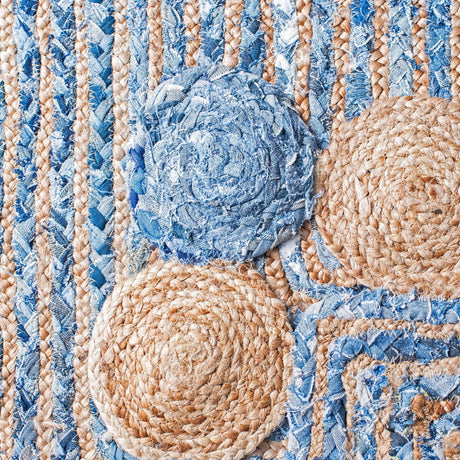 Safavieh Cape Cod Cap201C Blue/Beige Rugs - Safavieh - cap201c - 4r