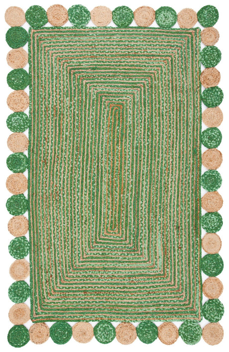 Safavieh Cape Cod Cap201Y Green/Natural Rug - Safavieh - cap201y - 2