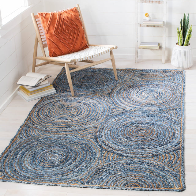 Safavieh Cape Cod Cap203M Blue/Natural Rug - Safavieh - cap203m - 2