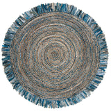 Safavieh Cape Cod Cap206D Ivory/Denim Rug - Safavieh - cap206d - 7r