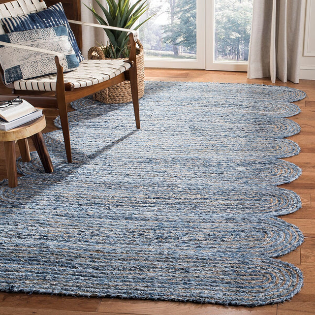 Safavieh Cape Cod Cap208L Blue / Natural Rugs - Safavieh - cap208l - 3